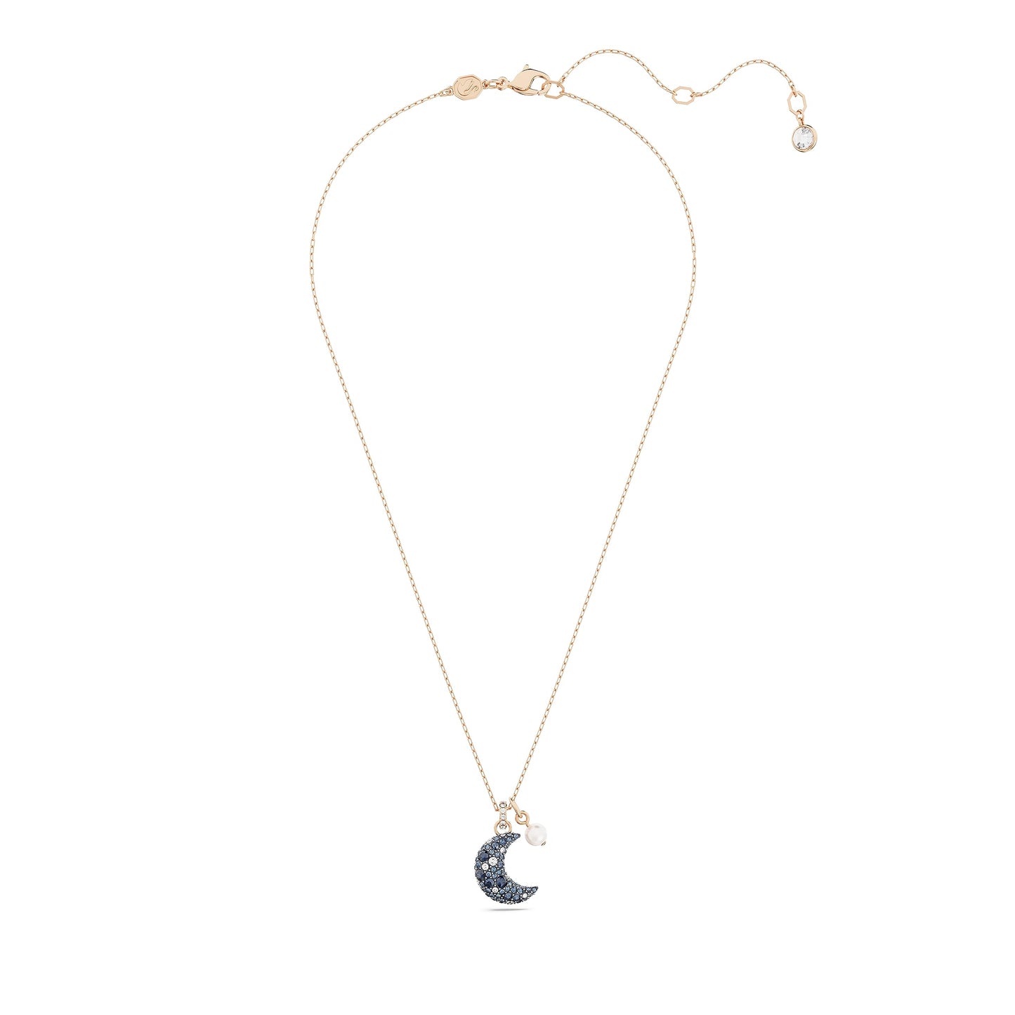 Pendentif Lune en or rose