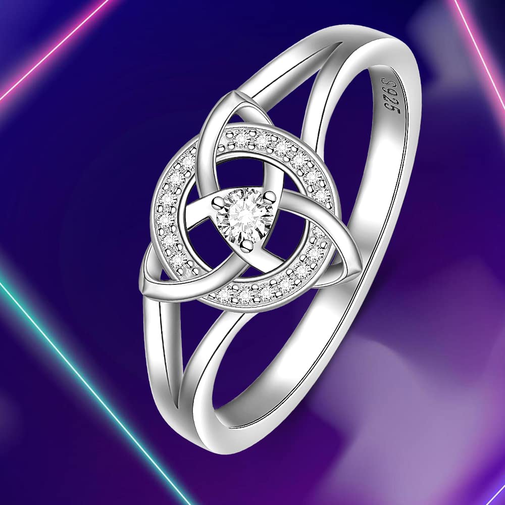 Celtic Knot Ring Silver