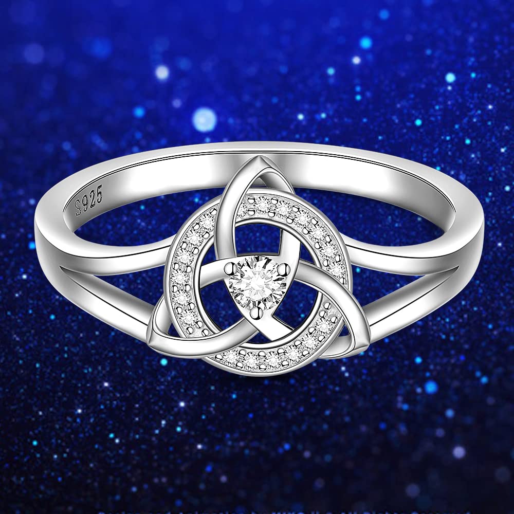 Celtic Knot Ring Silver