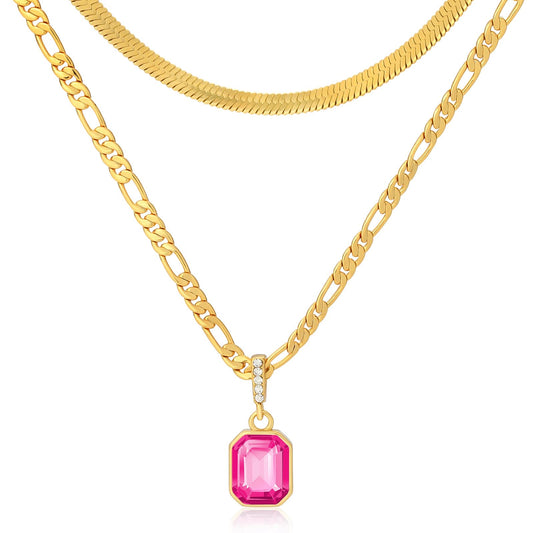 Necklace Neon Pink