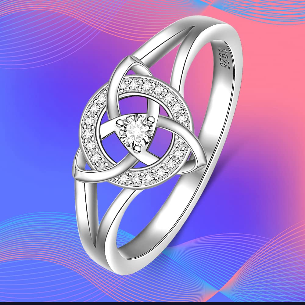 Celtic Knot Ring Silver